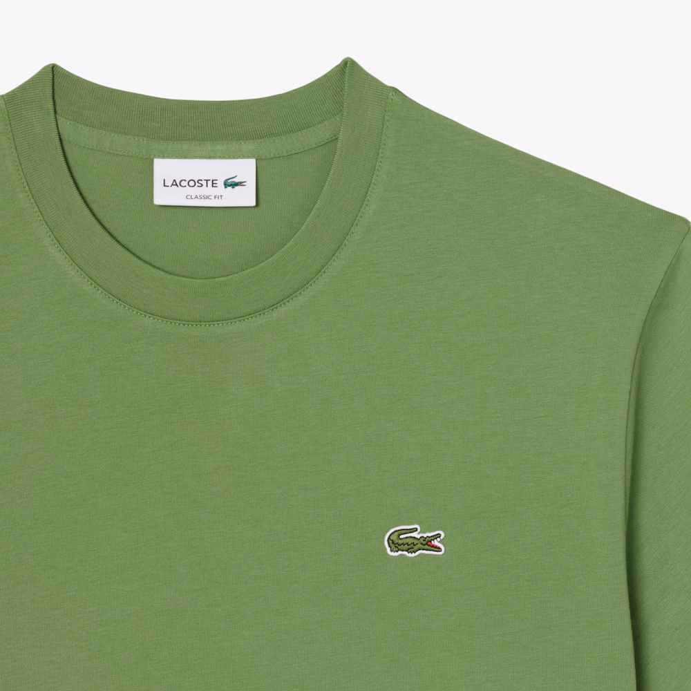 T-shirt en jersey de coton classique – LACOSTE T-shirt en jersey de coton classique – LACOSTE