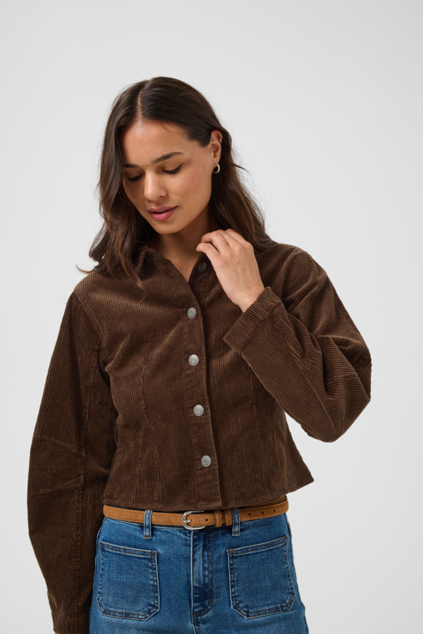 Chemise en velours côtelé Sella – KAFFE Chemise en velours côtelé Sella – KAFFE