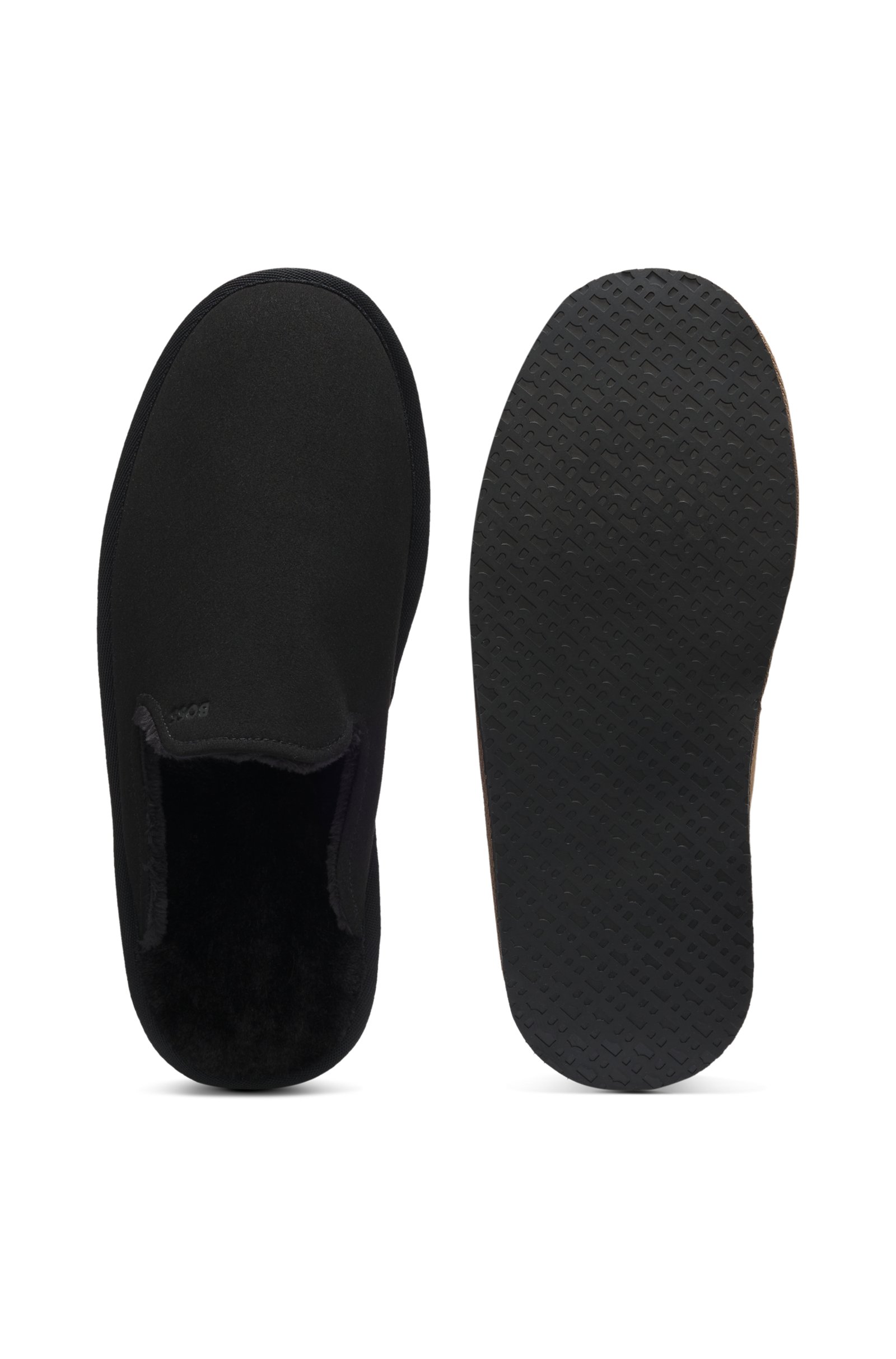 Pantoufles à enfiler avec détail logo – HUGO BOSS Pantoufles à enfiler avec détail logo – HUGO BOSS