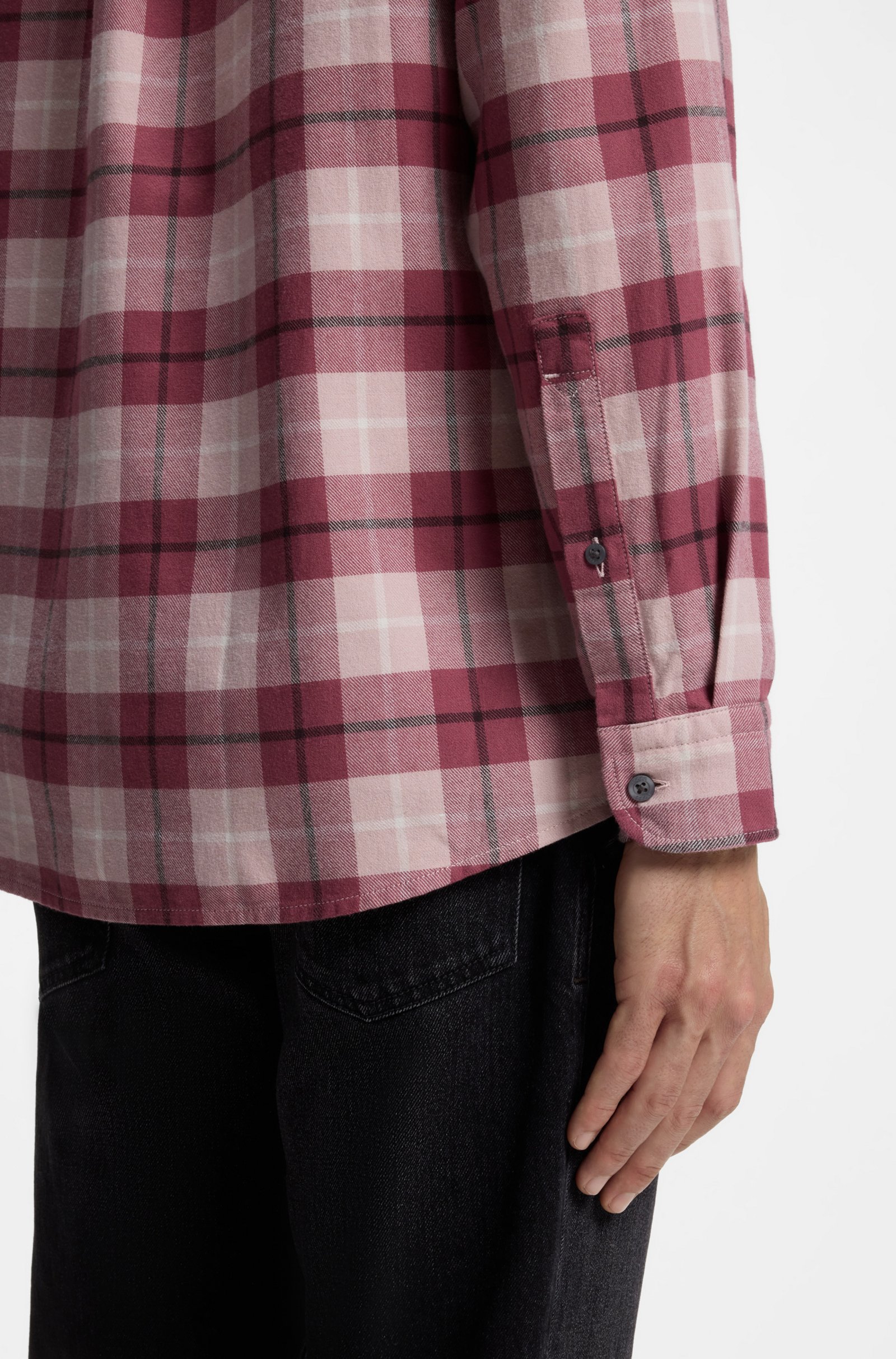 Chemise Rickert en flanelle – HUGO BOSS Chemise Rickert en flanelle – HUGO BOSS