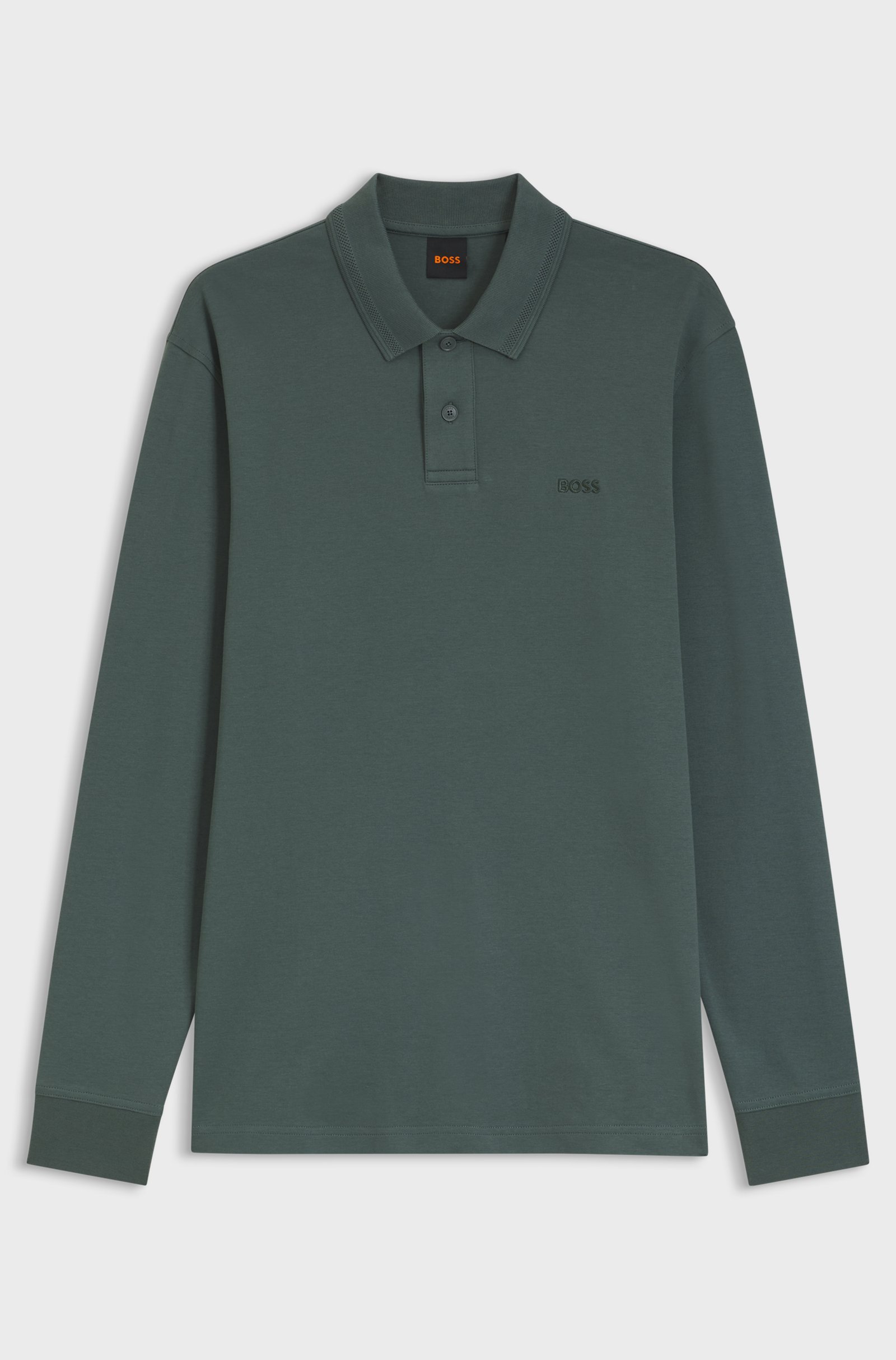 Polo Interlock manches longues - HUGO BOSS Polo Interlock manches longues - HUGO BOSS