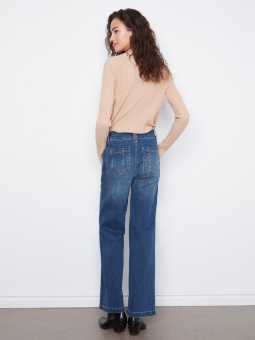 Jean double bouton – CHARLIE B Jean double bouton – CHARLIE B