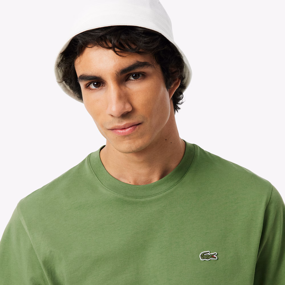 T-shirt en jersey de coton classique – LACOSTE T-shirt en jersey de coton classique – LACOSTE
