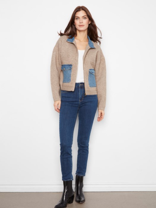 Veste aviateur - CHARLIE B Veste aviateur - CHARLIE B