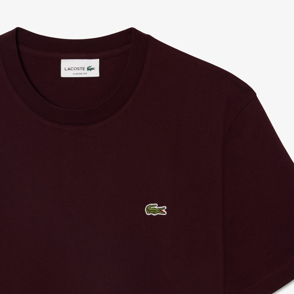 T-shirt en jersey de coton classique – LACOSTE T-shirt en jersey de coton classique – LACOSTE