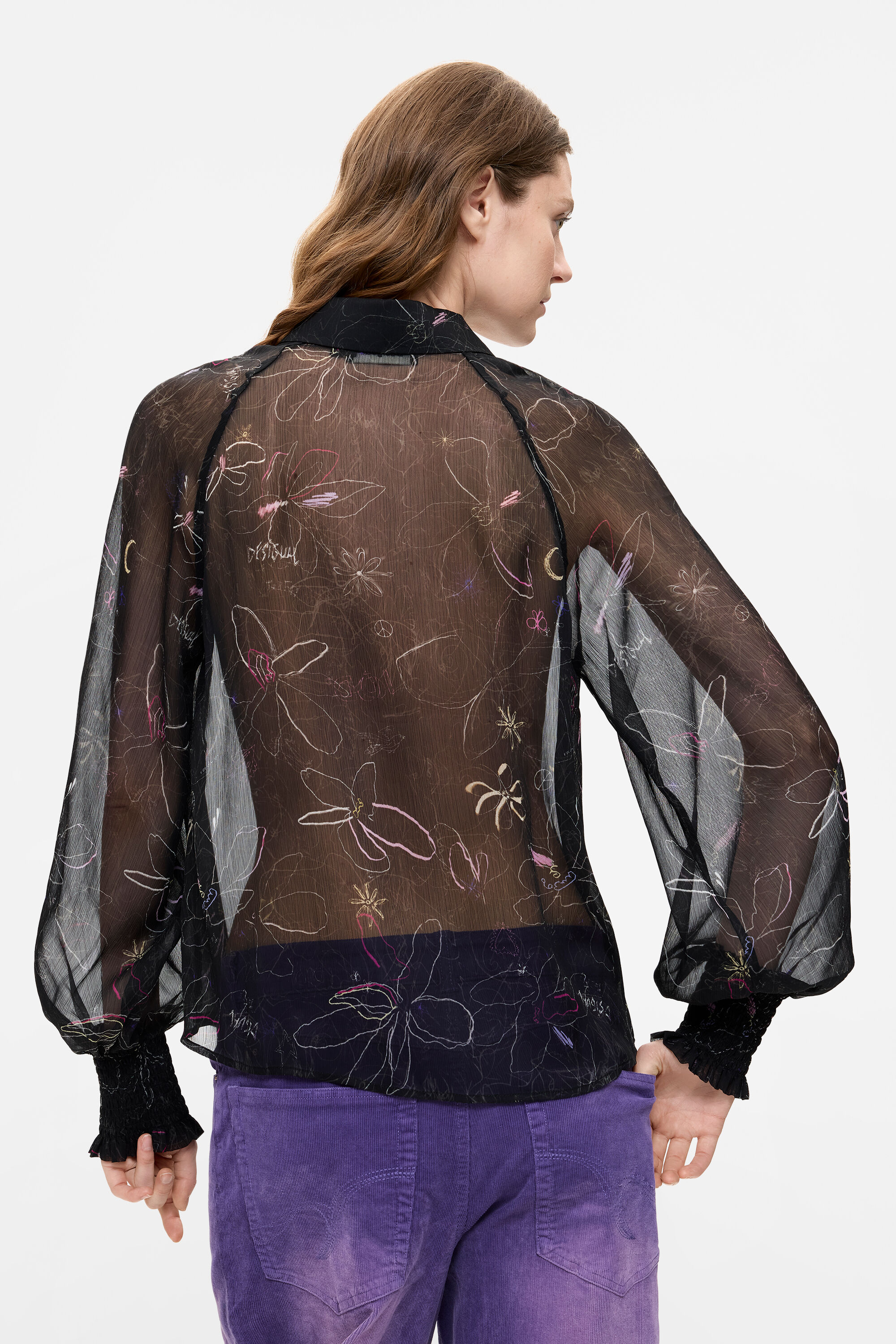 Blouse florale – DESIGUAL Blouse florale – DESIGUAL