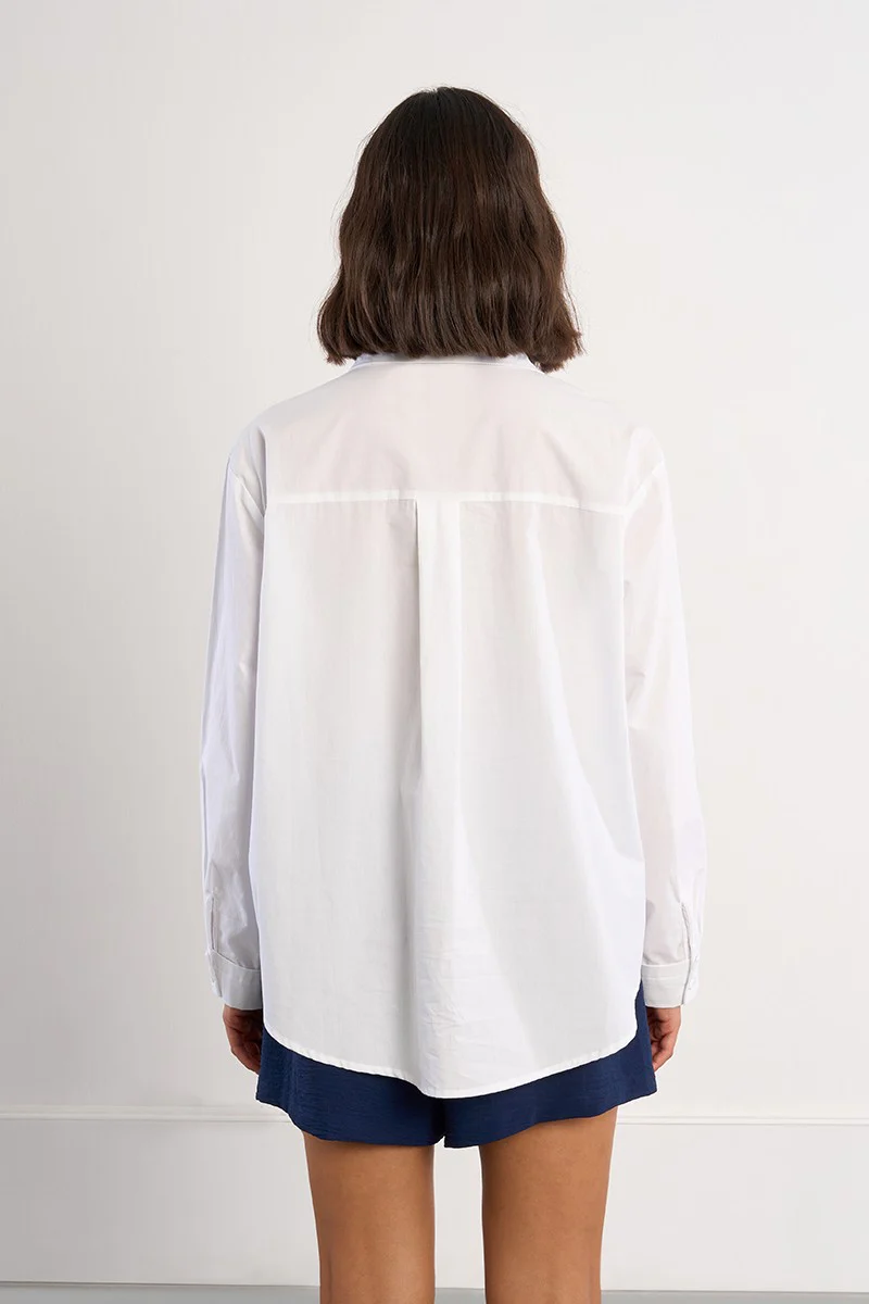 Chemise tissée élégante – MOLLY BRACKEN Chemise tissée élégante – MOLLY BRACKEN