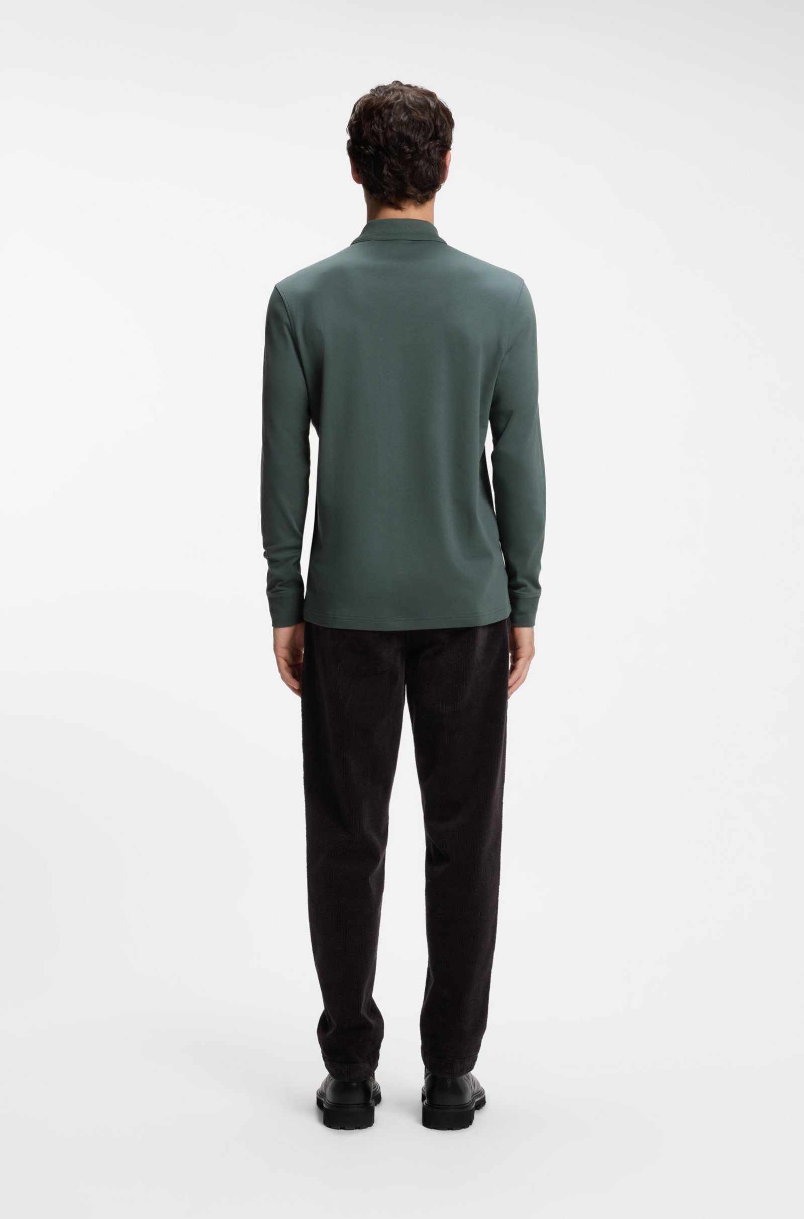 Polo Interlock manches longues - HUGO BOSS Polo Interlock manches longues - HUGO BOSS