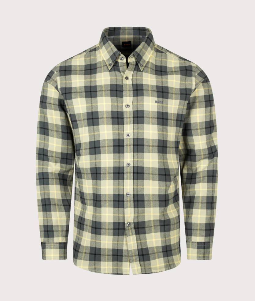 Chemise Rickert en flanelle – HUGO BOSS Chemise Rickert en flanelle – HUGO BOSS