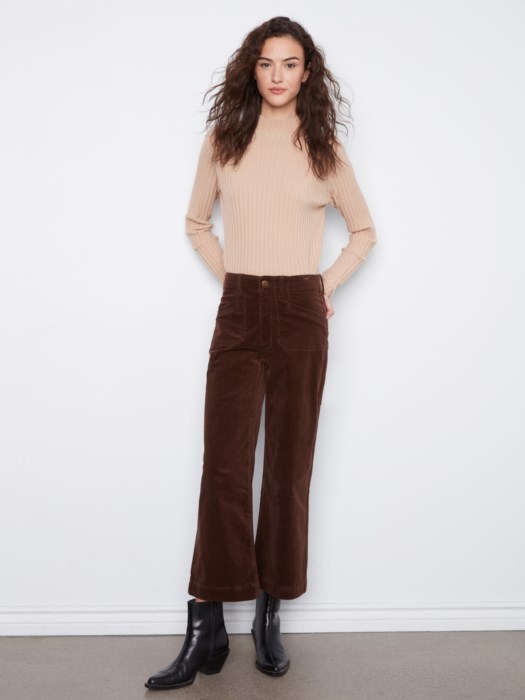Pantalon court jambe large - CHARLIE B Pantalon court jambe large - CHARLIE B