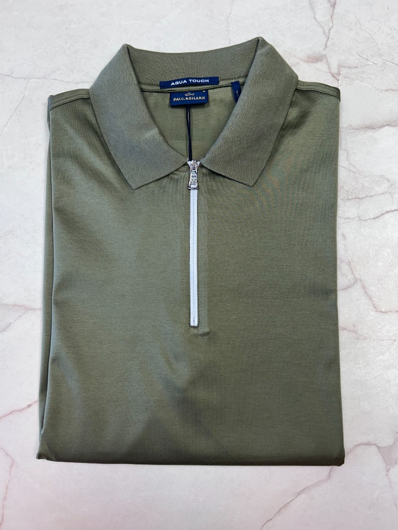 Polo en coton Interlock - PAUL & SHARK Polo en coton Interlock - PAUL & SHARK