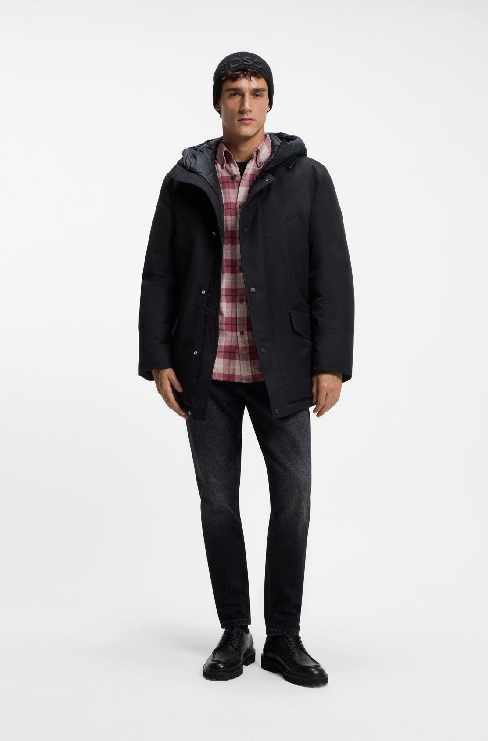 Chemise Rickert en flanelle – HUGO BOSS Chemise Rickert en flanelle – HUGO BOSS