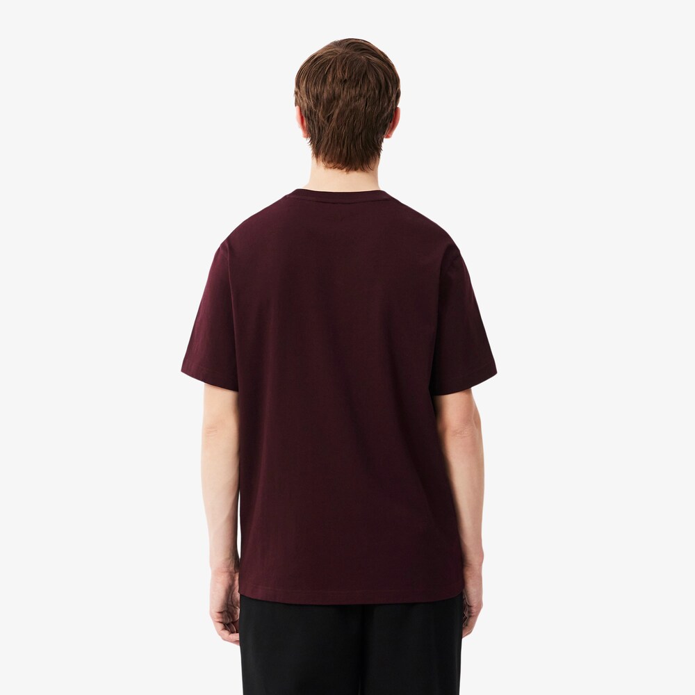 T-shirt en jersey de coton classique – LACOSTE T-shirt en jersey de coton classique – LACOSTE