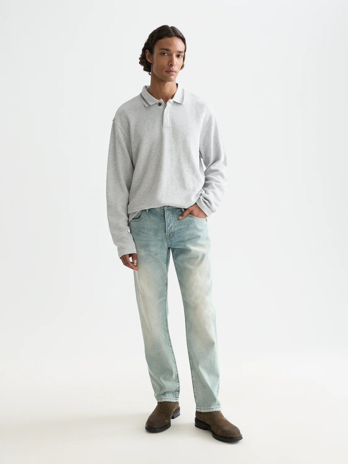 Polo manches longues structuré – SCOTCH & SODA Polo manches longues structuré – SCOTCH & SODA