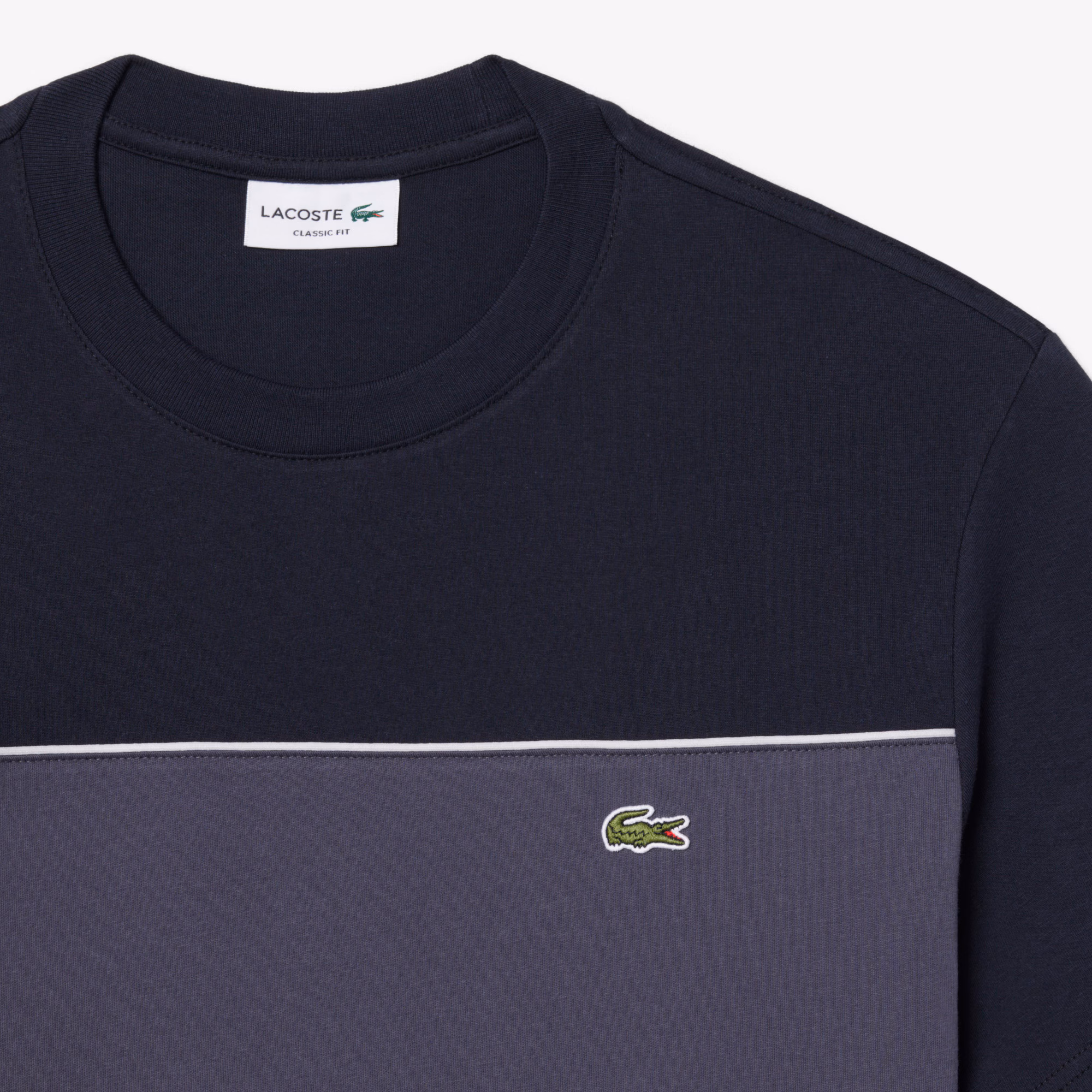T-shirt contrasté Colorblock – LACOSTE T-shirt contrasté Colorblock – LACOSTE