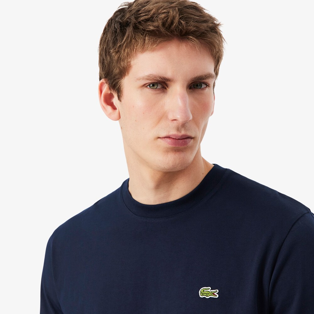 T-shirt en jersey de coton classique – LACOSTE T-shirt en jersey de coton classique – LACOSTE