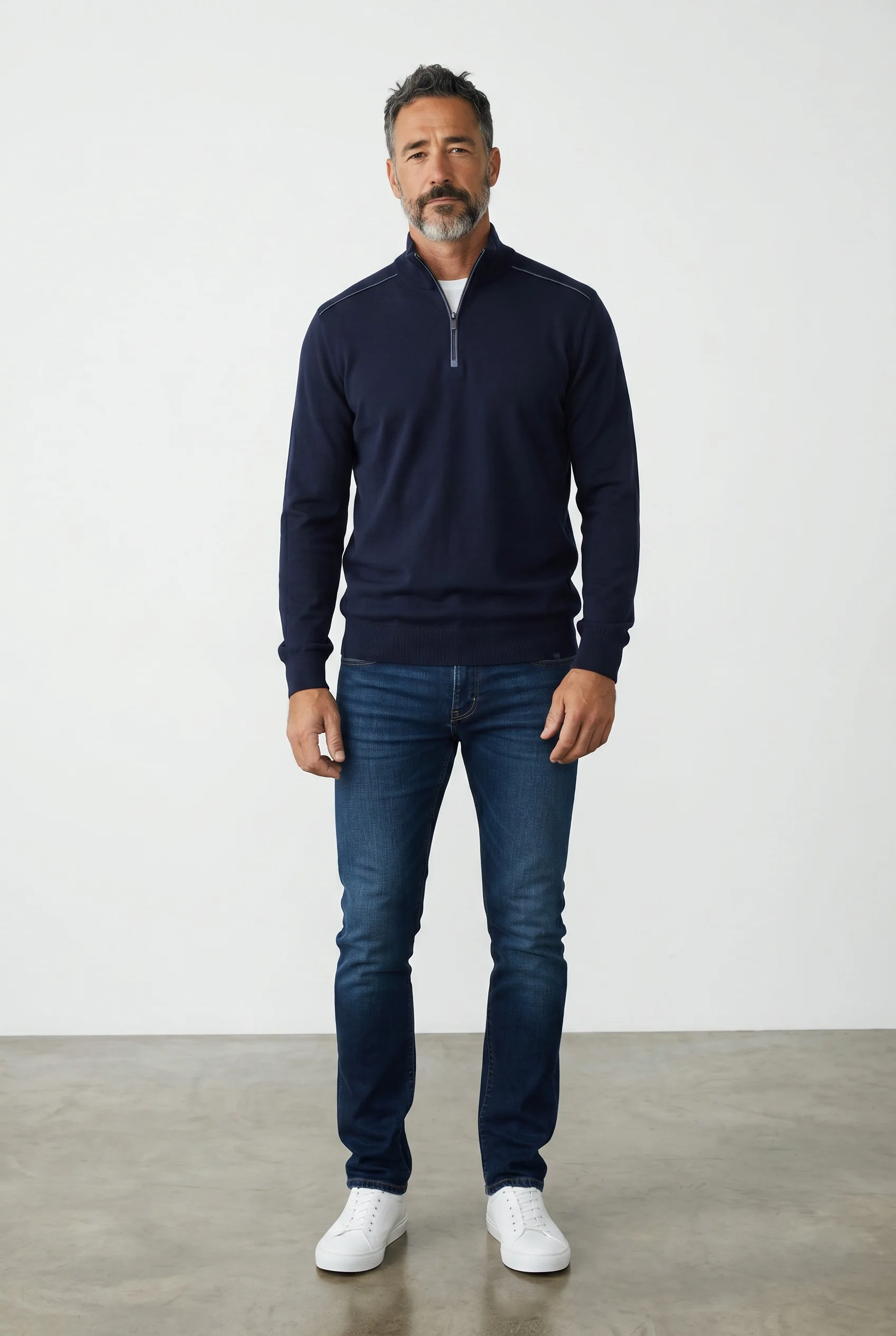 Chandail demi-zip Typhoon Platinum – PAUL & SHARK Chandail demi-zip Typhoon Platinum – PAUL & SHARK