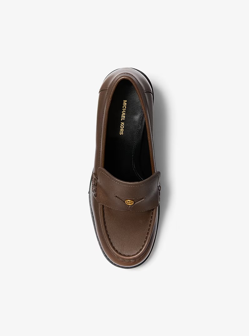 Chaussures en cuir Jennings à talon bloc - MICHAEL KORS Chaussures en cuir Jennings à talon bloc - MICHAEL KORS