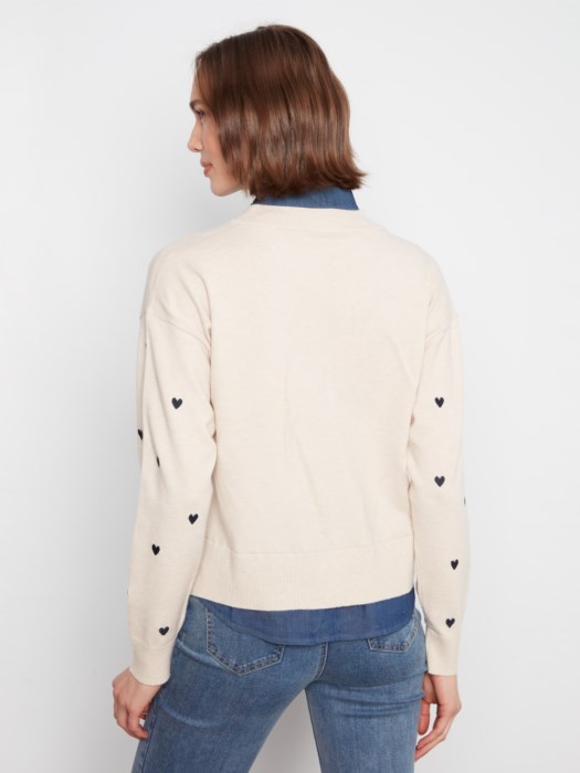 Chandail chemise intégrée - CHARLIE B Chandail chemise intégrée - CHARLIE B