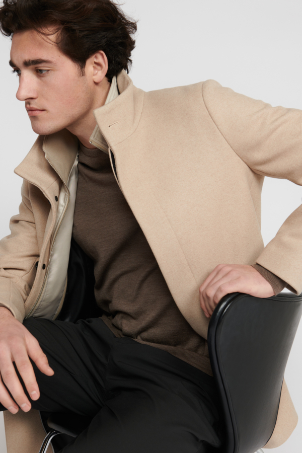 Manteau de laine Harvey - MATINIQUE Manteau de laine Harvey - MATINIQUE
