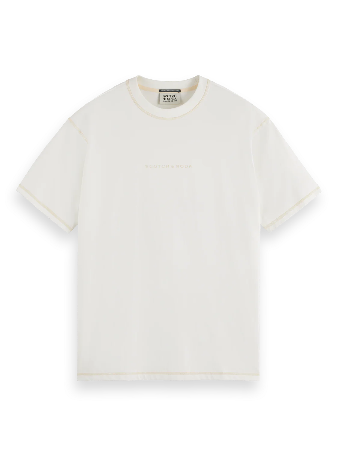T-shirt essentiel logo – SCOTCH & SODA T-shirt essentiel logo – SCOTCH & SODA