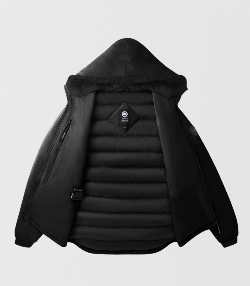 Manteau Lodge Hoody Black Label - CANADA GOOSE Manteau Lodge Hoody Black Label - CANADA GOOSE