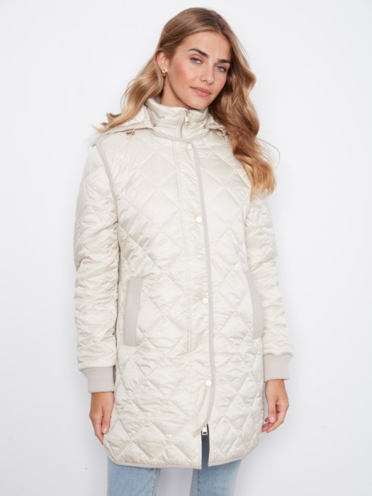 Manteau réversible - CHARLIE B - C6430 - Charlie B Manteau réversible - CHARLIE B - C6430 - Charlie B