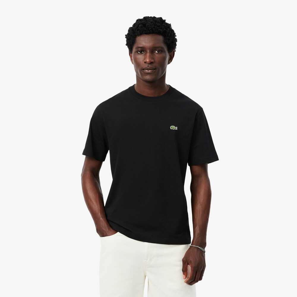 T-shirt en jersey de coton classique – LACOSTE - TH7318-031 - LACOSTE T-shirt en jersey de coton classique – LACOSTE - TH7318-031 - LACOSTE