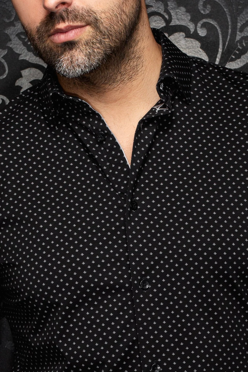 Chemise extensible Alexander Fan – AU NOIR Chemise extensible Alexander Fan – AU NOIR