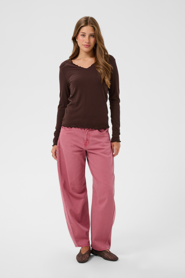 Chandail Ribba V – CREAM Chandail Ribba V – CREAM