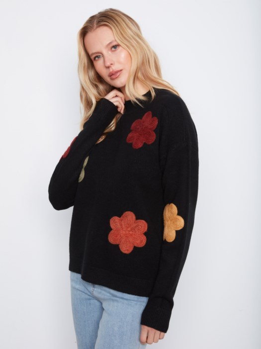 Chandail Floral – CHARLIE B Chandail Floral – CHARLIE B
