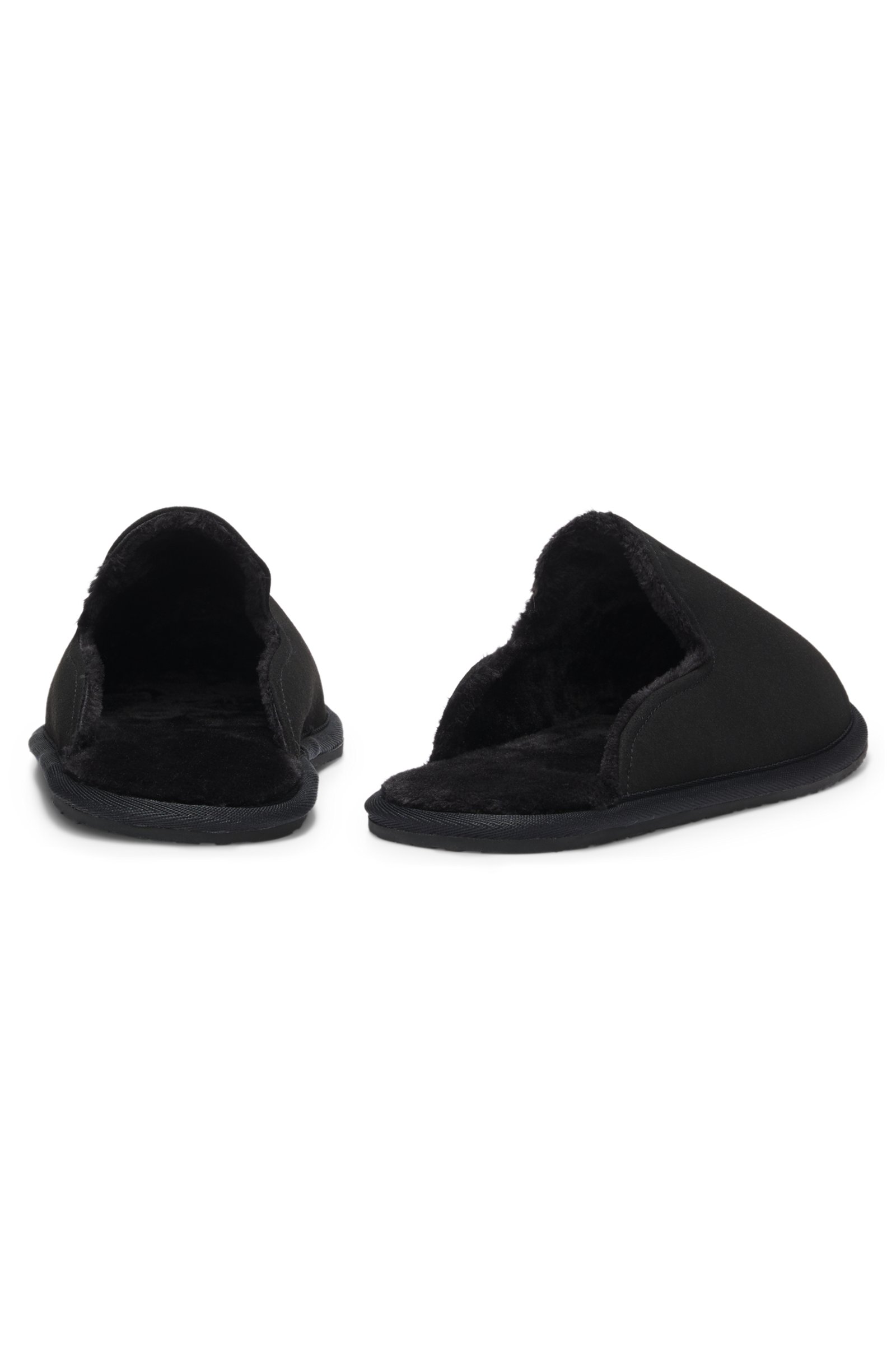Pantoufles à enfiler avec détail logo – HUGO BOSS Pantoufles à enfiler avec détail logo – HUGO BOSS