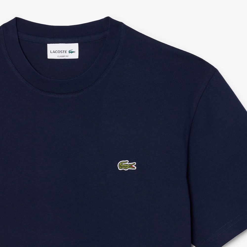 T-shirt en jersey de coton classique – LACOSTE T-shirt en jersey de coton classique – LACOSTE