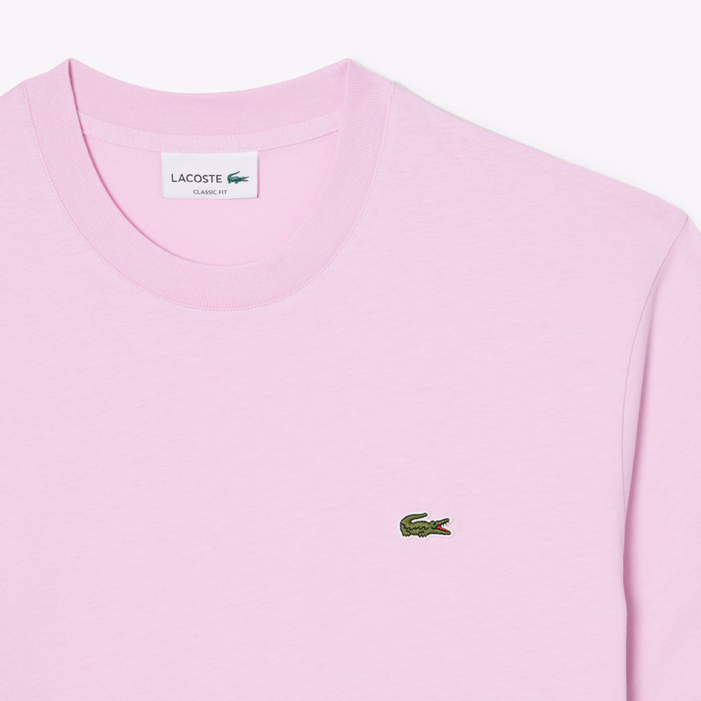 T-shirt en jersey de coton classique – LACOSTE T-shirt en jersey de coton classique – LACOSTE
