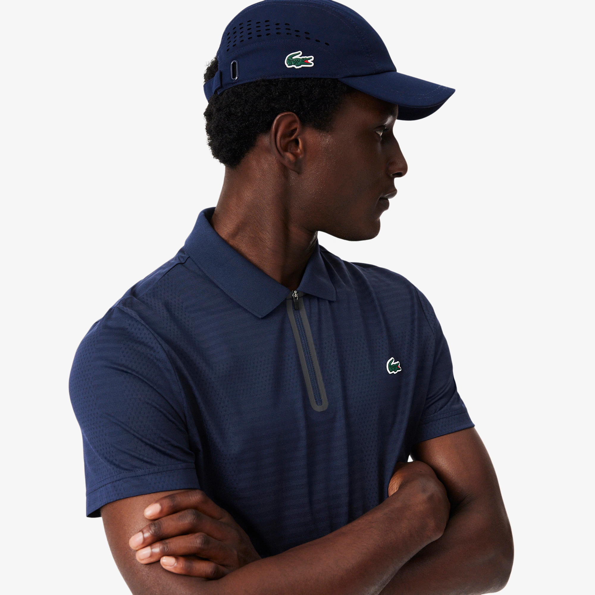 Polo tennis en jersey alvéolé ultra dry - LACOSTE Polo tennis en jersey alvéolé ultra dry - LACOSTE