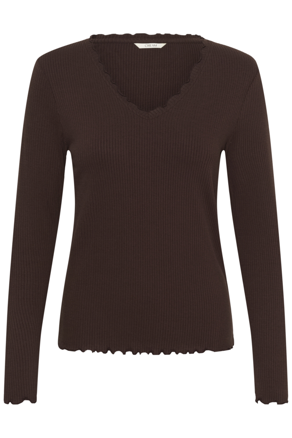 Chandail Ribba V – CREAM Chandail Ribba V – CREAM