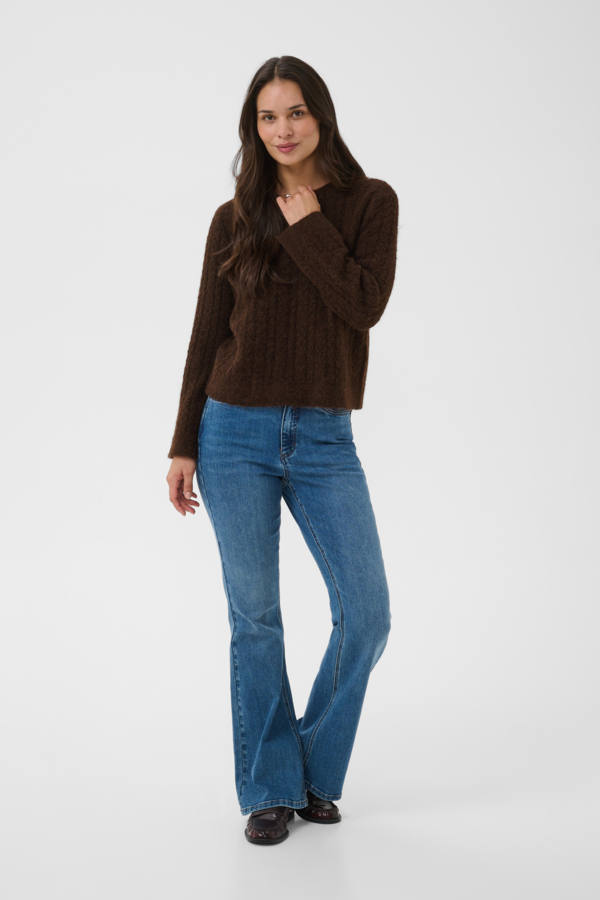 Chandail en tricot Melanie – KAFFE Chandail en tricot Melanie – KAFFE