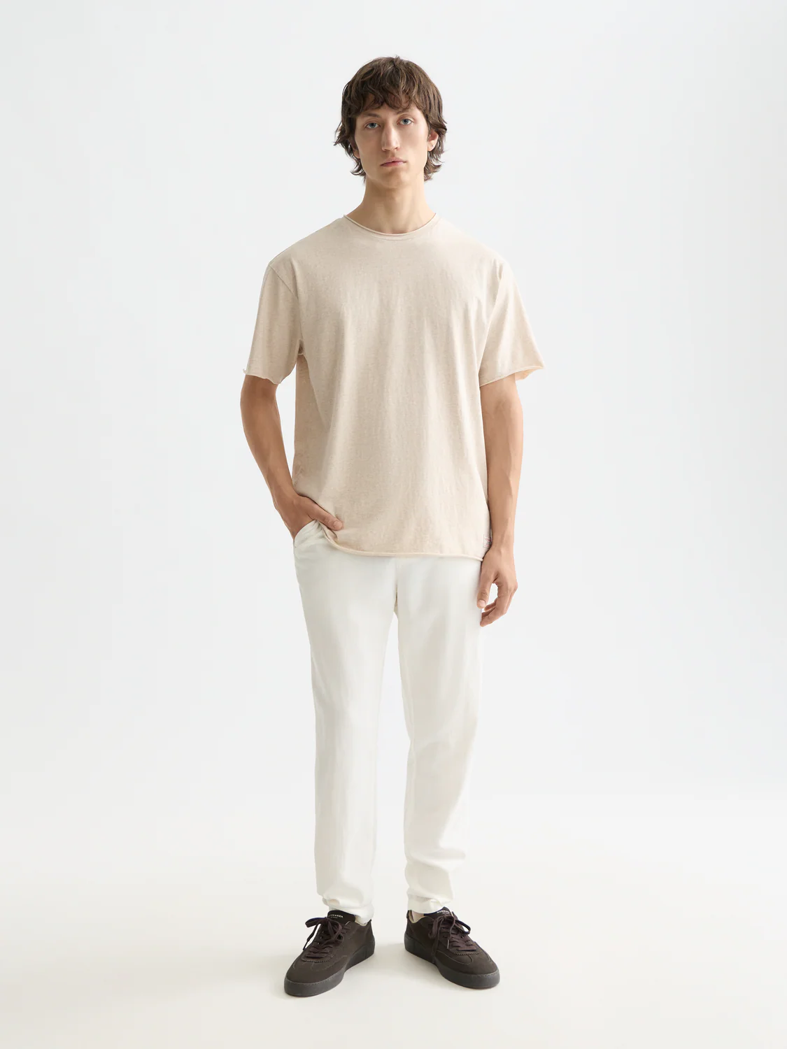 Jogger Warren en twill coton-lin – SCOTCH & SODA Jogger Warren en twill coton-lin – SCOTCH & SODA