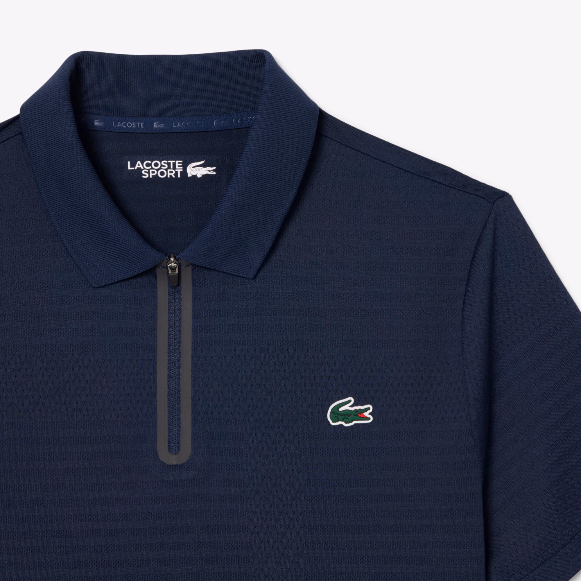 Polo tennis en jersey alvéolé ultra dry - LACOSTE Polo tennis en jersey alvéolé ultra dry - LACOSTE
