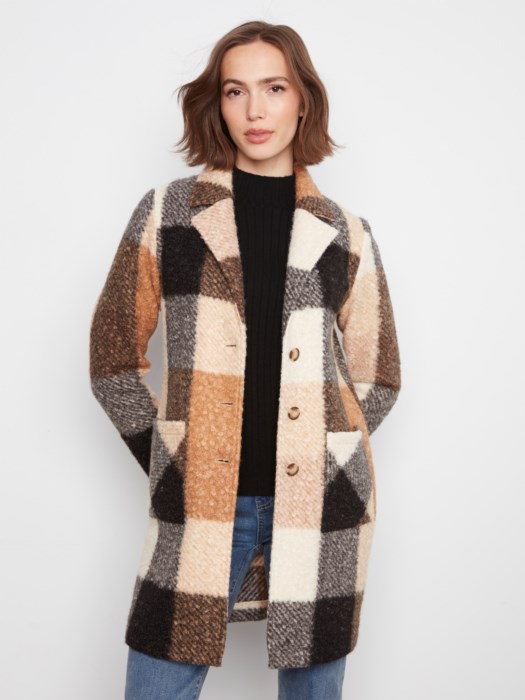 Manteau en tricot - CHARLIE B Manteau en tricot - CHARLIE B