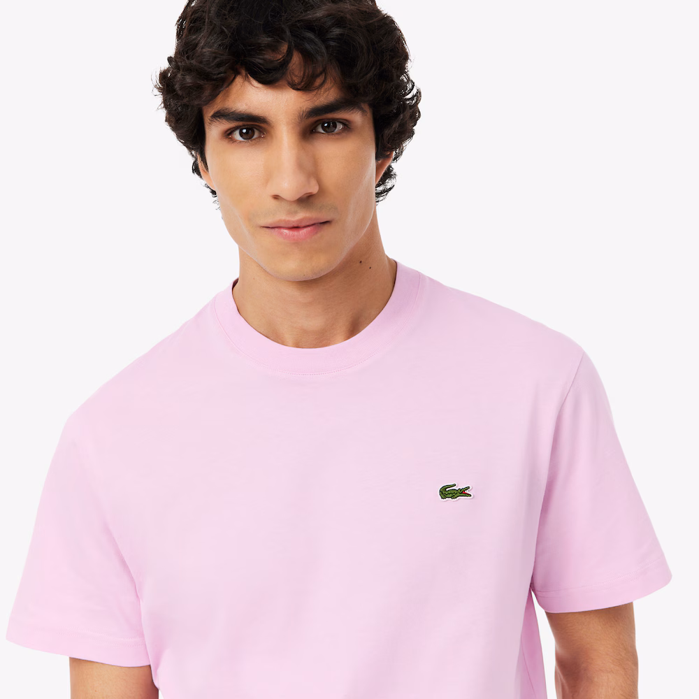 T-shirt en jersey de coton classique – LACOSTE T-shirt en jersey de coton classique – LACOSTE