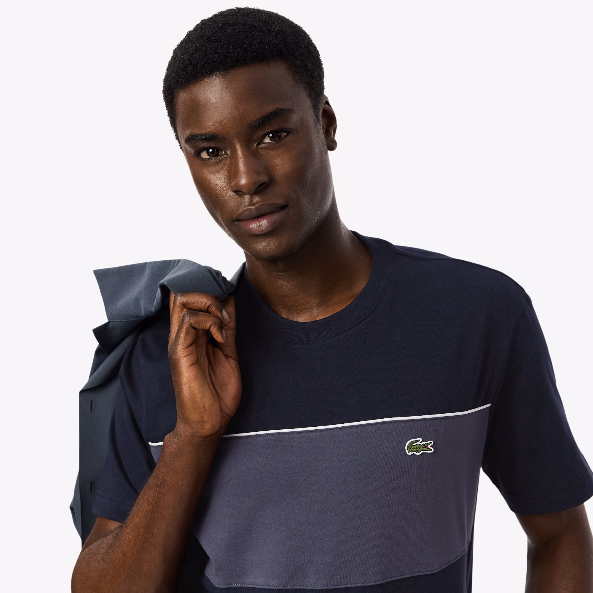T-shirt contrasté Colorblock – LACOSTE T-shirt contrasté Colorblock – LACOSTE
