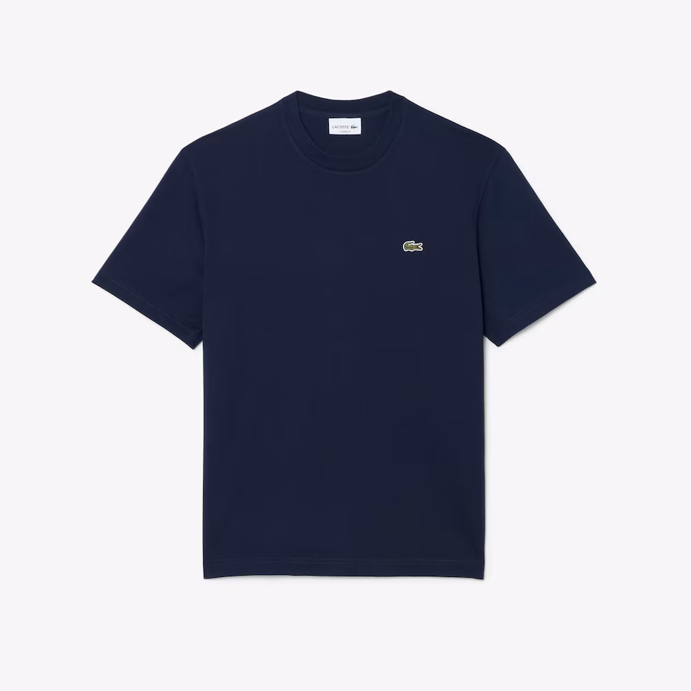 T-shirt en jersey de coton classique – LACOSTE T-shirt en jersey de coton classique – LACOSTE
