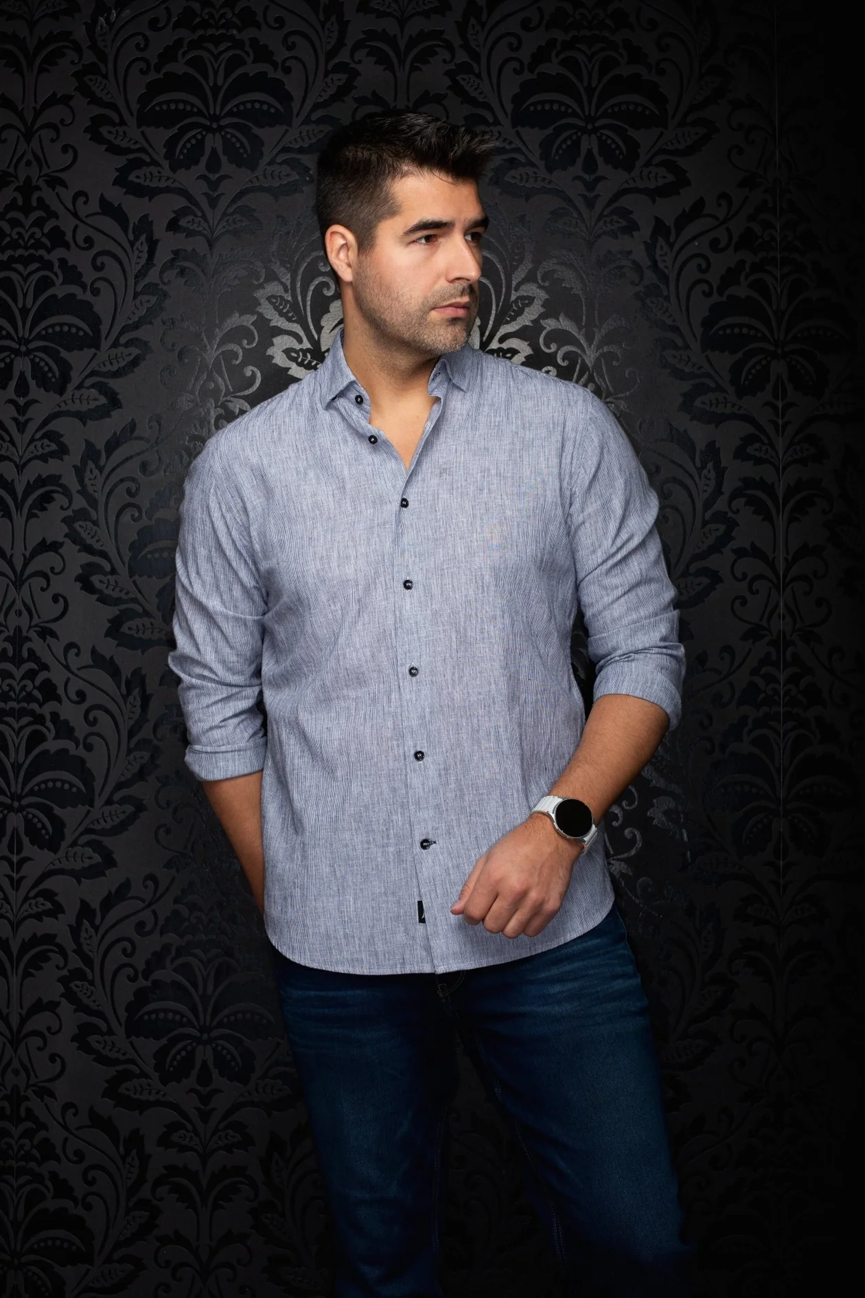 Chemise en lin Gere – AU NOIR Chemise en lin Gere – AU NOIR