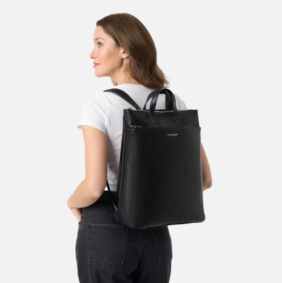 Sac à dos en cuir vegan Billie - LAMBERT - BILLIE - LAMBERT Sac à dos en cuir vegan Billie - LAMBERT - BILLIE - LAMBERT