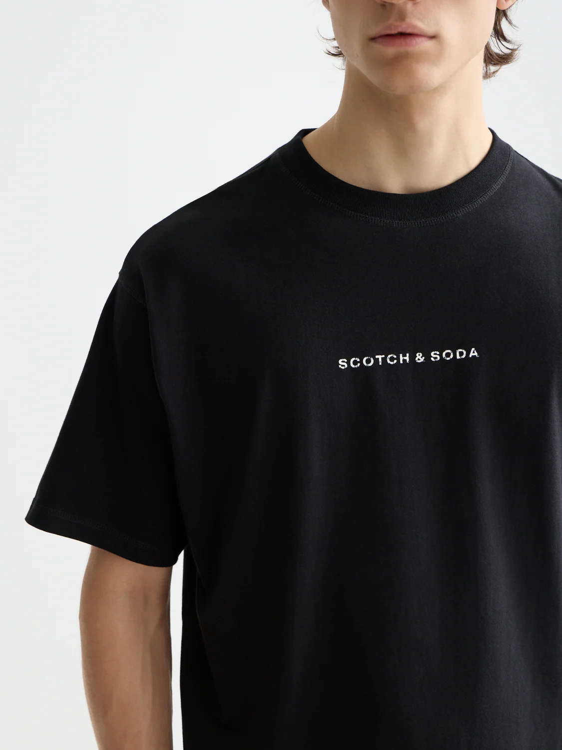 T-shirt essentiel logo – SCOTCH & SODA T-shirt essentiel logo – SCOTCH & SODA