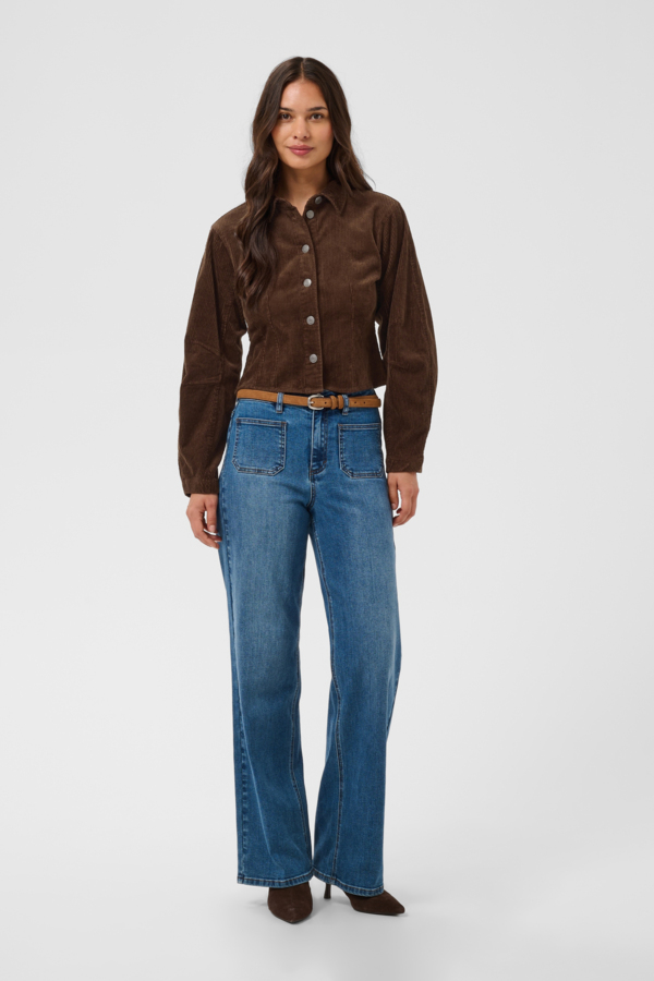 Chemise en velours côtelé Sella – KAFFE Chemise en velours côtelé Sella – KAFFE