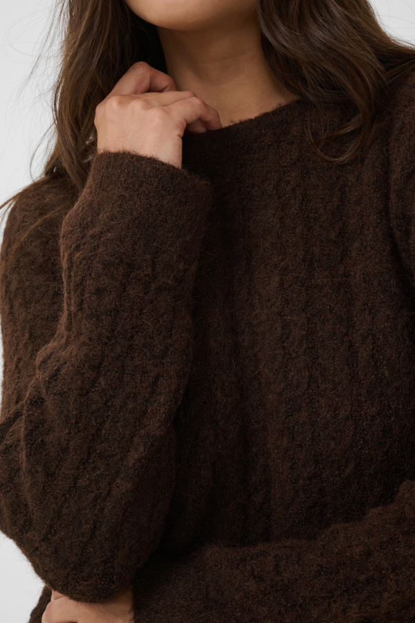 Chandail en tricot Melanie – KAFFE Chandail en tricot Melanie – KAFFE