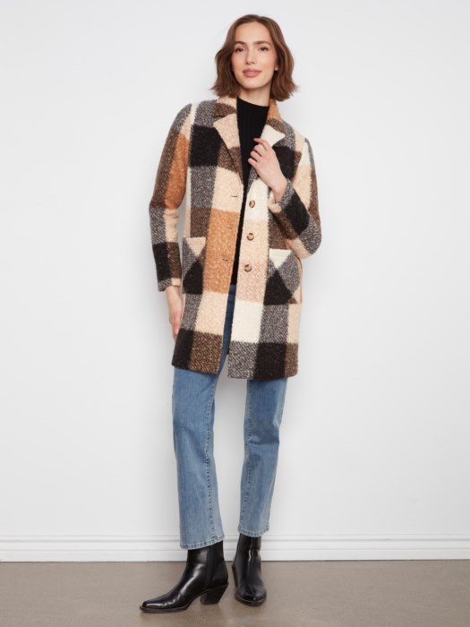 Manteau en tricot - CHARLIE B Manteau en tricot - CHARLIE B
