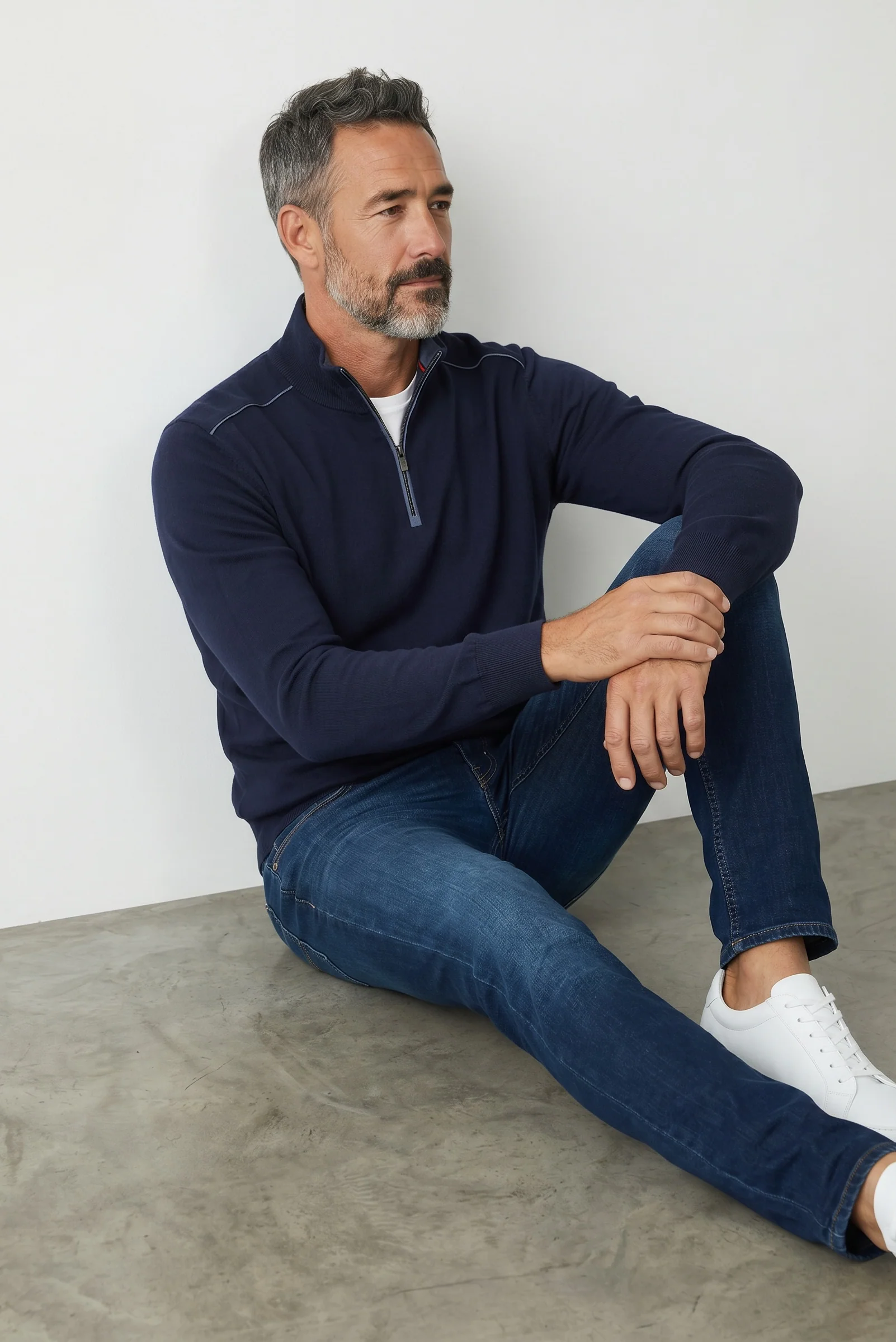 Chandail demi-zip Typhoon Platinum – PAUL & SHARK Chandail demi-zip Typhoon Platinum – PAUL & SHARK